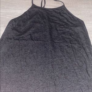 Black tank top